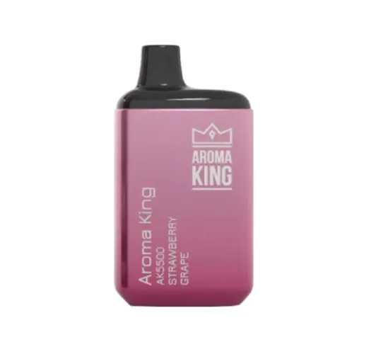 Одноразовый POD Aroma King 5500 Strawberry Grape 5% (Клубника с виноградом) - Фото 3